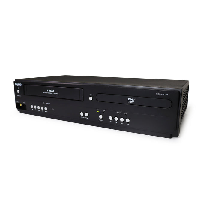 Sanyo FWDV225F DVD/VCR Combo Player (2015 Model)-Electronics-SpenCertified-refurbished-vintage-electonics