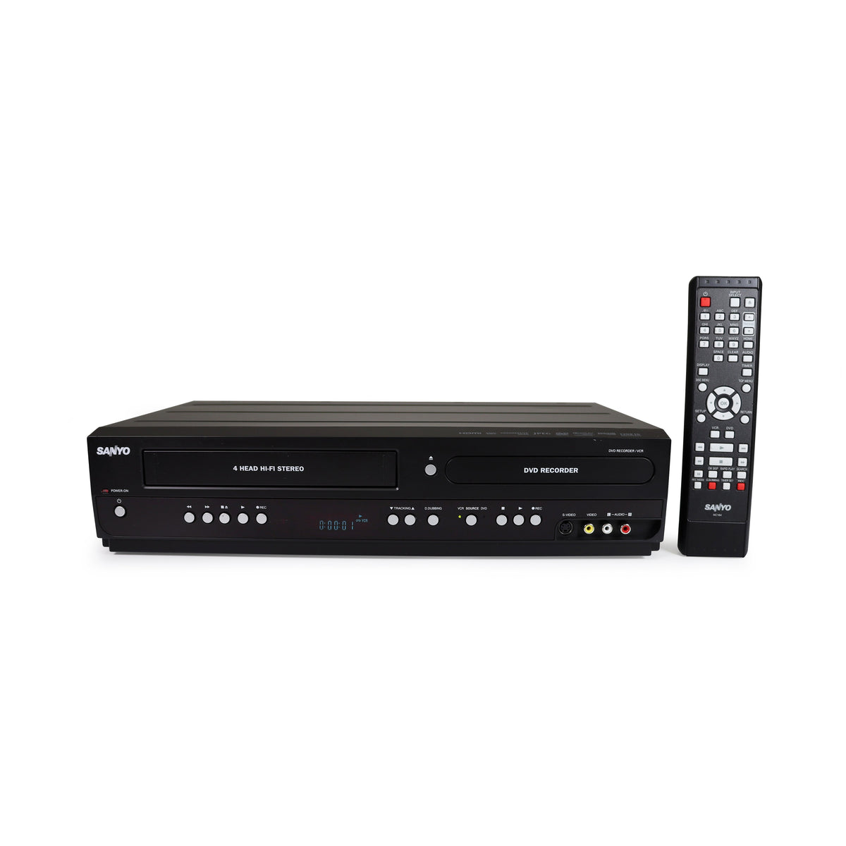 Sanyo FWZV475F VHS DVD Combo Recorder Player with 1080p