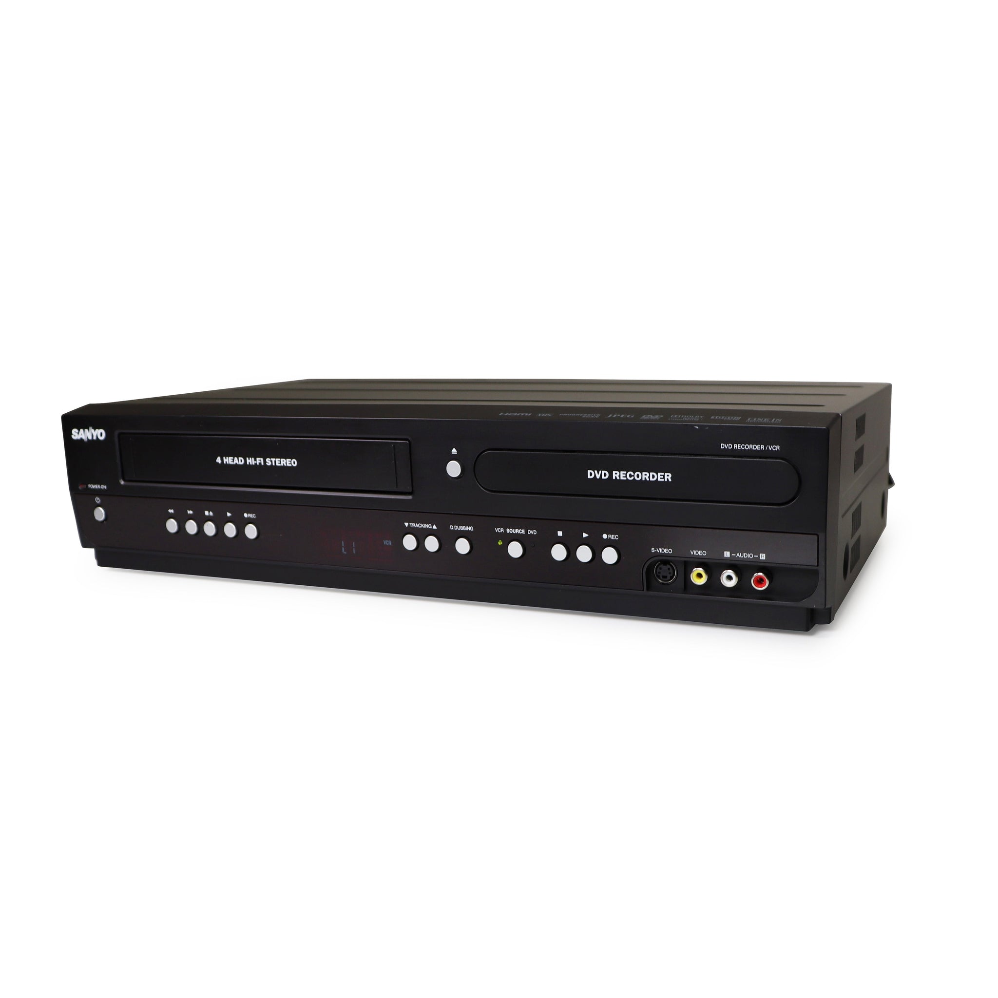 Sanyo FWZV475F VHS DVD Combo Recorder Player with 1080p Upconversion