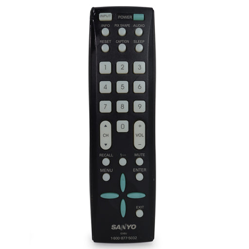 Sanyo GXBJ TV Remote Control-Electronics-SpenCertified-refurbished-vintage-electonics