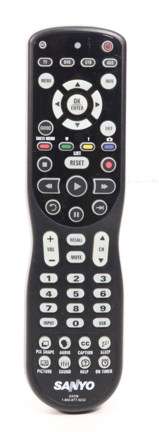 Sanyo GXDB Remote Control for TV DP52449 and More — SpenCertified