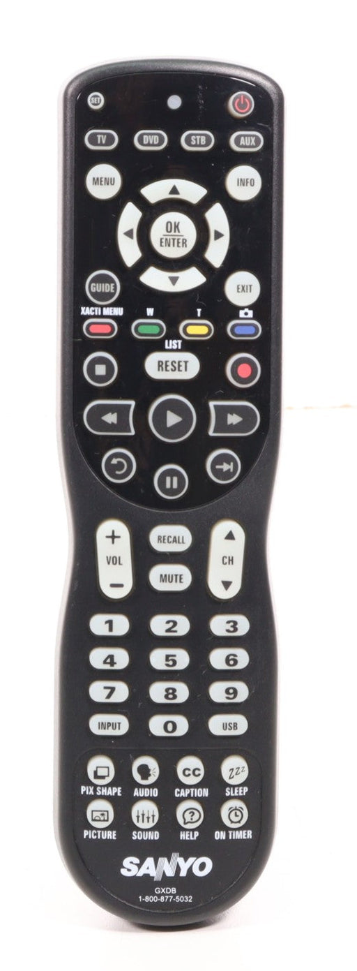 Sanyo GXDB Remote Control for TV DP52449 and More-Remote Controls-SpenCertified-vintage-refurbished-electronics