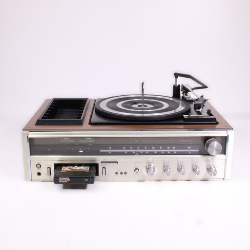 Sanyo JXT6830 Stereo Record Player 8-Track Receiver AM/FM Turntable System-Turntables & Record Players-SpenCertified-vintage-refurbished-electronics