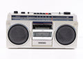 Sanyo M 9800 Portable AM FM Stereo Radio Cassette Recorder (TAPE WON'T SPIN)