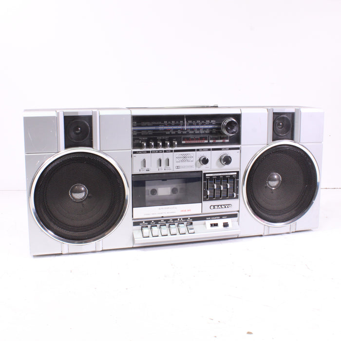 Sanyo M9880K Portable Dolby Stereo Radio Cassette Recorder (AS IS)-Cassette Players & Recorders-SpenCertified-vintage-refurbished-electronics