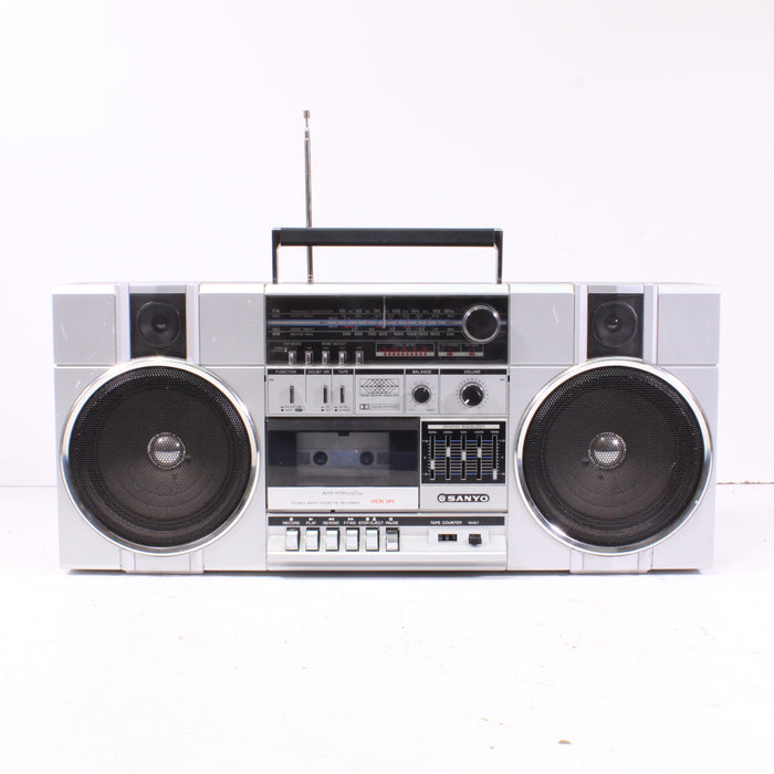 Sanyo M9880K Portable Dolby Stereo Radio Cassette Recorder (AS IS)-Cassette Players & Recorders-SpenCertified-vintage-refurbished-electronics