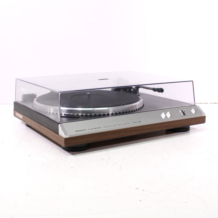 Sanyo Plus Q25 Semi-Automatic Direct-Drive Turntable (1979-81)-Turntables & Record Players-SpenCertified-vintage-refurbished-electronics