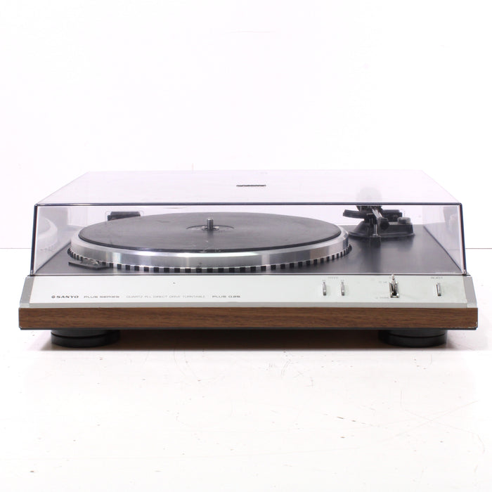 Sanyo Plus Q25 Semi-Automatic Direct-Drive Turntable (1979-81)-Turntables & Record Players-SpenCertified-vintage-refurbished-electronics