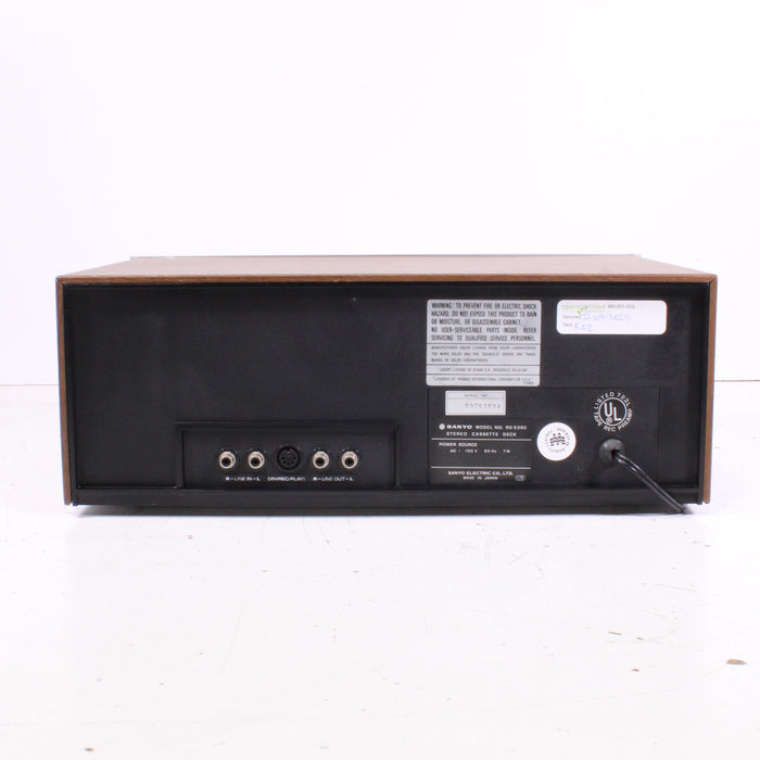 Sanyo RD-5350 Stereo Cassette Deck Auto-Stop Dolby B-Cassette Players & Recorders-SpenCertified-vintage-refurbished-electronics