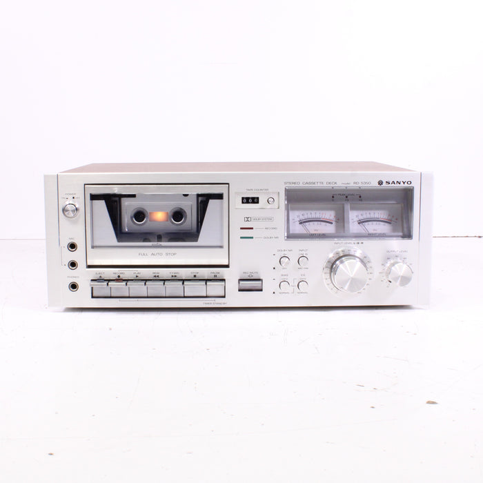 Sanyo RD-5350 Stereo Cassette Deck Auto-Stop Dolby B-Cassette Players & Recorders-SpenCertified-vintage-refurbished-electronics