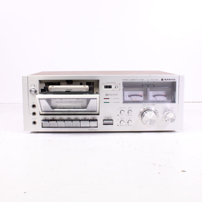 Sanyo RD-5350 Stereo Cassette Deck Auto-Stop Dolby B-Cassette Players & Recorders-SpenCertified-vintage-refurbished-electronics