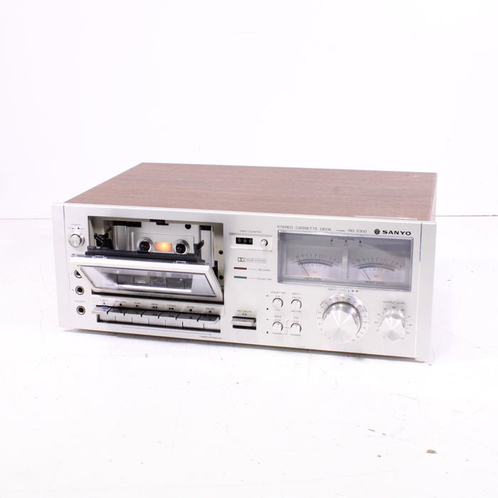 Sanyo RD-5350 Stereo Cassette Deck Auto-Stop Dolby B-Cassette Players & Recorders-SpenCertified-vintage-refurbished-electronics