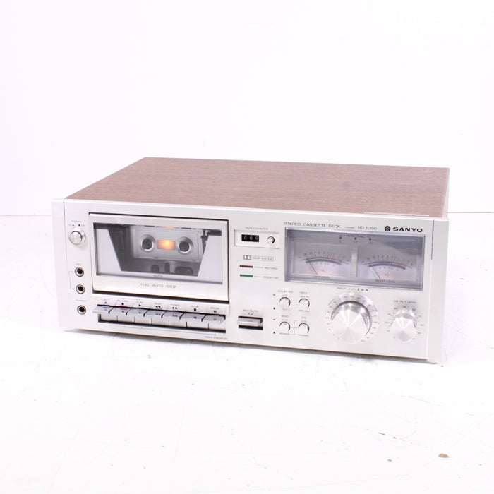 Sanyo RD-5350 Stereo Cassette Deck Auto-Stop Dolby B-Cassette Players & Recorders-SpenCertified-vintage-refurbished-electronics