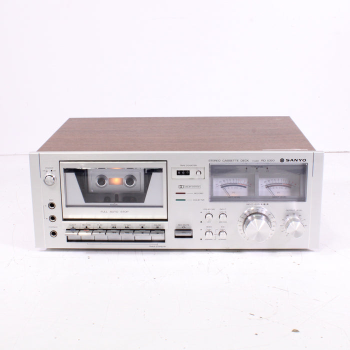 Sanyo RD-5350 Stereo Cassette Deck Auto-Stop Dolby B-Cassette Players & Recorders-SpenCertified-vintage-refurbished-electronics