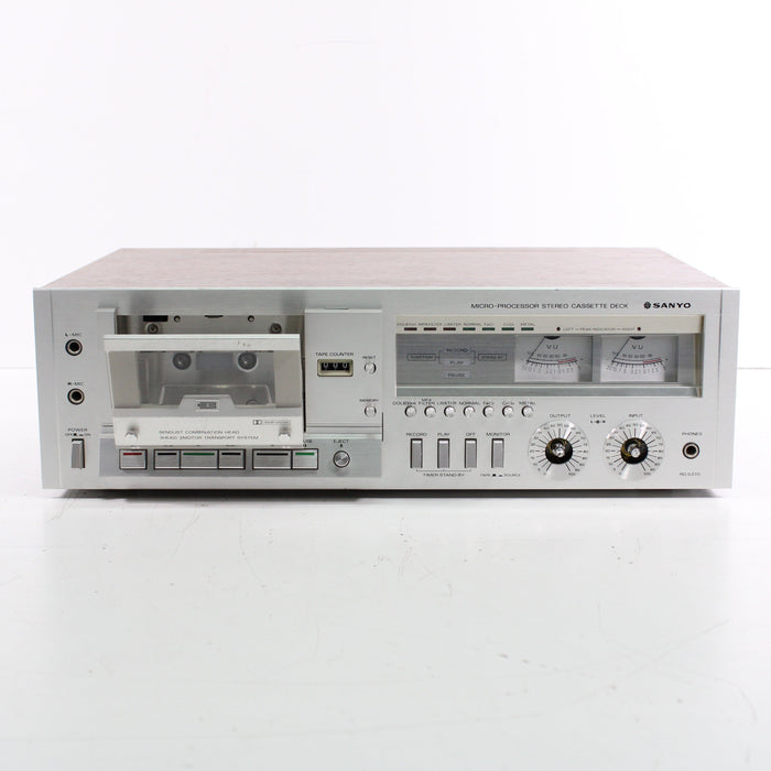 Sanyo RD 5370 Micro-Processor Stereo Cassette Deck (AS IS) (1979)-Cassette Players & Recorders-SpenCertified-vintage-refurbished-electronics