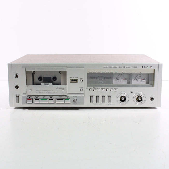 Sanyo RD 5370 Micro-Processor Stereo Cassette Deck (AS IS) (1979)-Cassette Players & Recorders-SpenCertified-vintage-refurbished-electronics