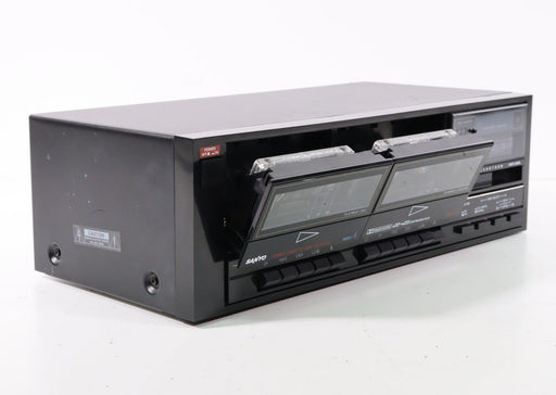 Sanyo RD W41A Double Cassette Tape Deck-Cassette Players & Recorders-SpenCertified-vintage-refurbished-electronics