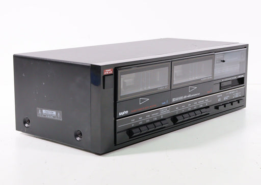 Sanyo RD W41A Double Cassette Tape Deck-Cassette Players & Recorders-SpenCertified-vintage-refurbished-electronics