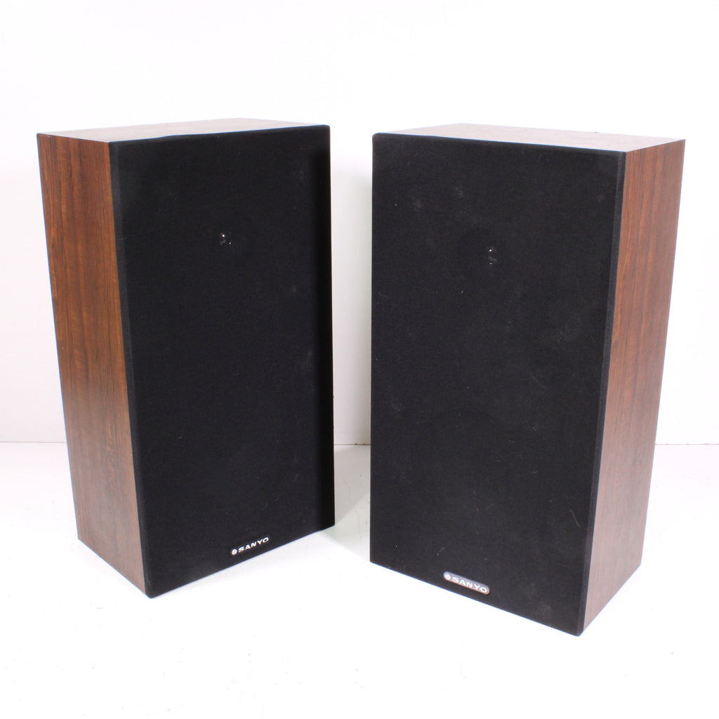 Sanyo SSG-80 Vintage Floor Speakers Made in USA — SpenCertified