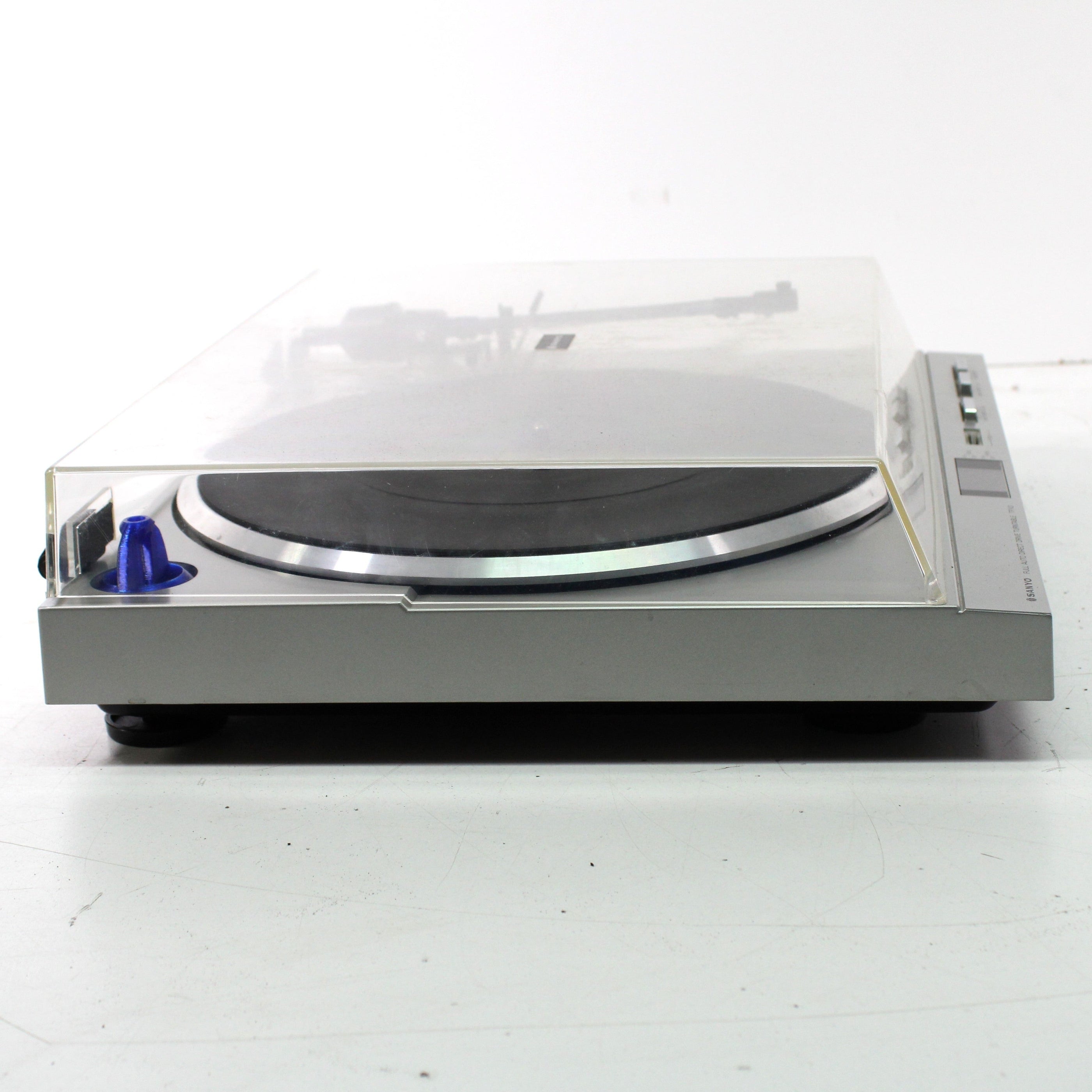 Sanyo TP X3 Full Auto Direct Drive Turntable Silver (1981) — SpenCertified