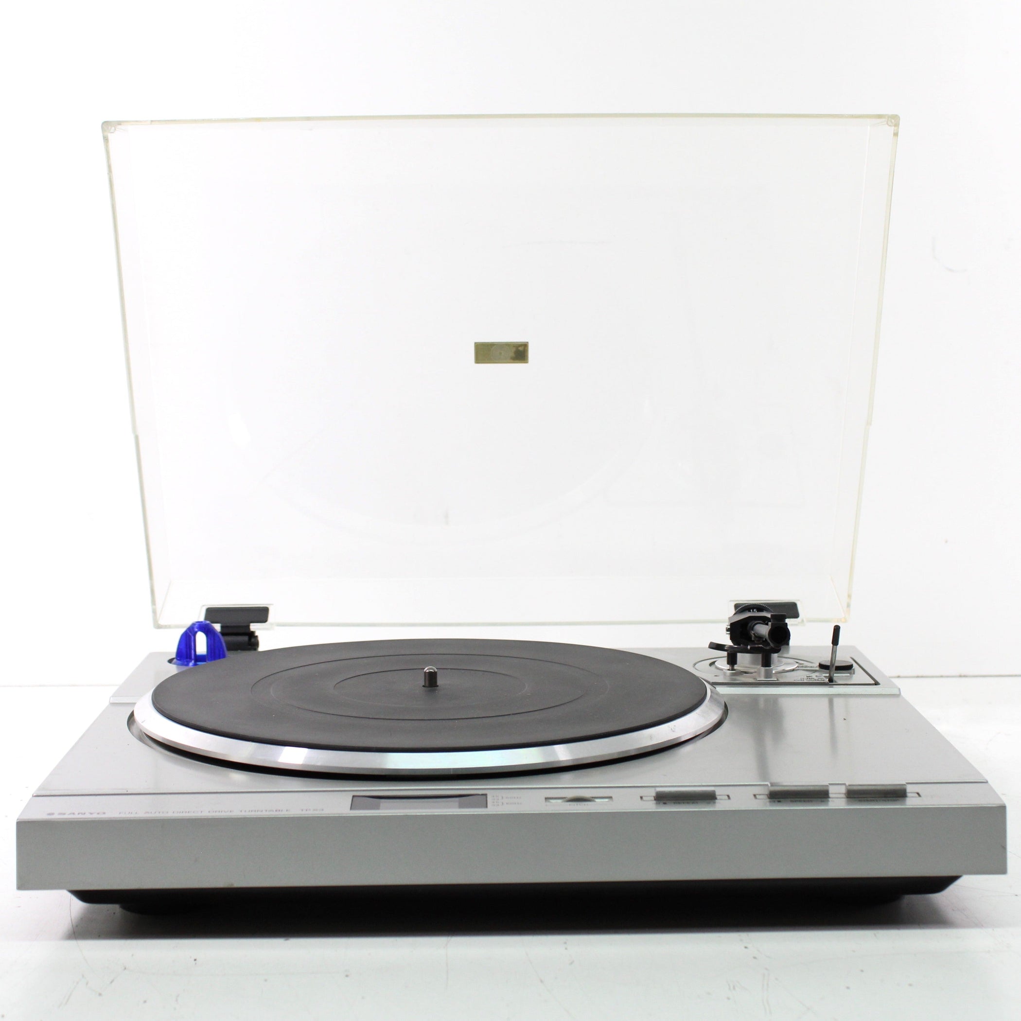 Sanyo TP X3 Full Auto Direct Drive Turntable Silver (1981) — SpenCertified