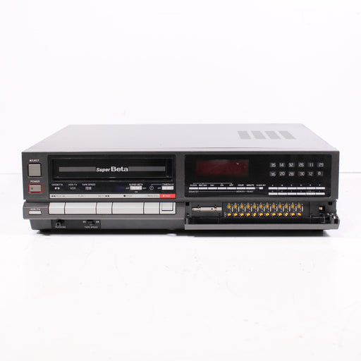 Sanyo VCR 4027 SuperBeta Betamax Video Tape Recorder Player Black (1986)-Betamax Player-SpenCertified-vintage-refurbished-electronics