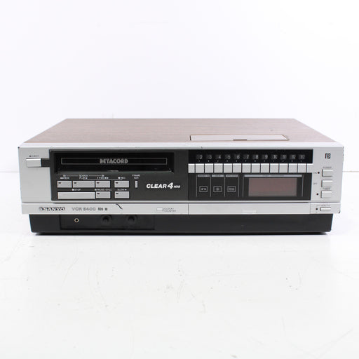 Sanyo VCR 6400 Betamax Video Tape Recorder Player 4-Head Betacord (1984)-Betamax Player-SpenCertified-vintage-refurbished-electronics