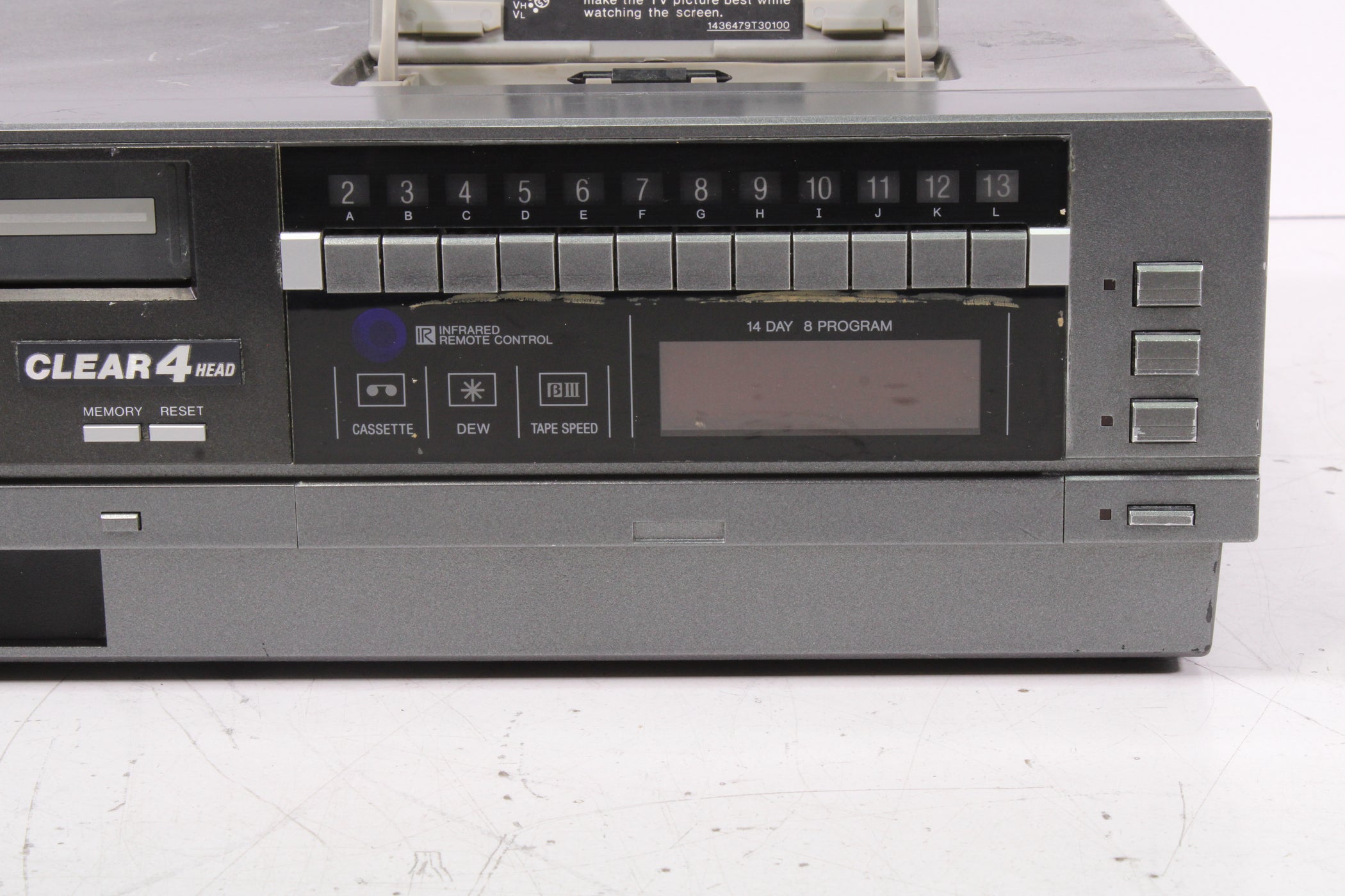 Sanyo VCR 6800 Betacord Compact VTR Video Tape Recorder 4 Heads (1983 ...
