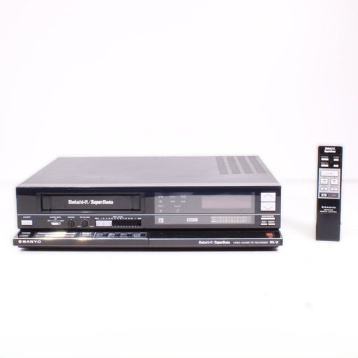 Sanyo VCR 7250 SuperBeta Betamax Video Tape Recorder Player (1985)-Betamax Player-SpenCertified-vintage-refurbished-electronics