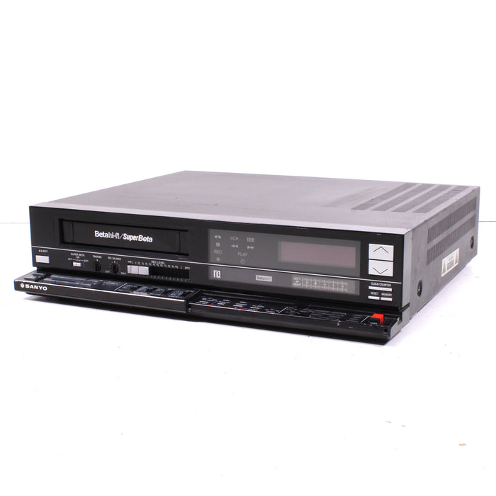 Sanyo VCR 7250 SuperBeta Betamax Video Tape Recorder Player (1985)-Betamax Player-SpenCertified-vintage-refurbished-electronics