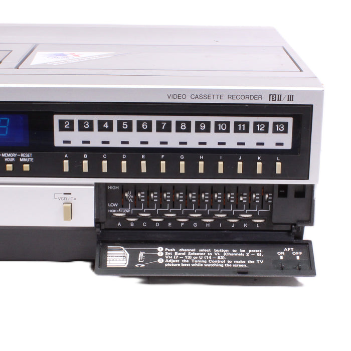 Sanyo VCR4400 Betacord Beta II/III Top-Loading Video Cassette Recorder-Betamax Player-SpenCertified-vintage-refurbished-electronics