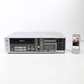 Sanyo VCR7200 Betamax Video Tape Recorder Player Silver with Remote (1984)