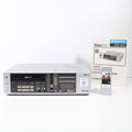 Sanyo VCR7200 Betamax Video Tape Recorder Player Silver with Remote (1984)