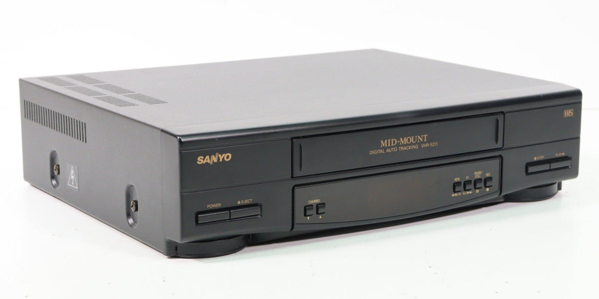 Leitor e Gravador de Vídeo VHS Sanyo VHR-245EX - Loja do Vhs