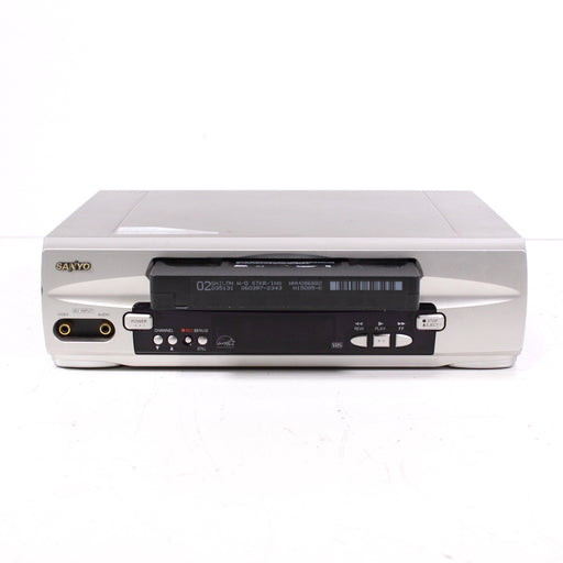 Sanyo VWM-290 VCR VHS Player and Recorder Multi-Colored On Screen Display-VCRs-SpenCertified-vintage-refurbished-electronics