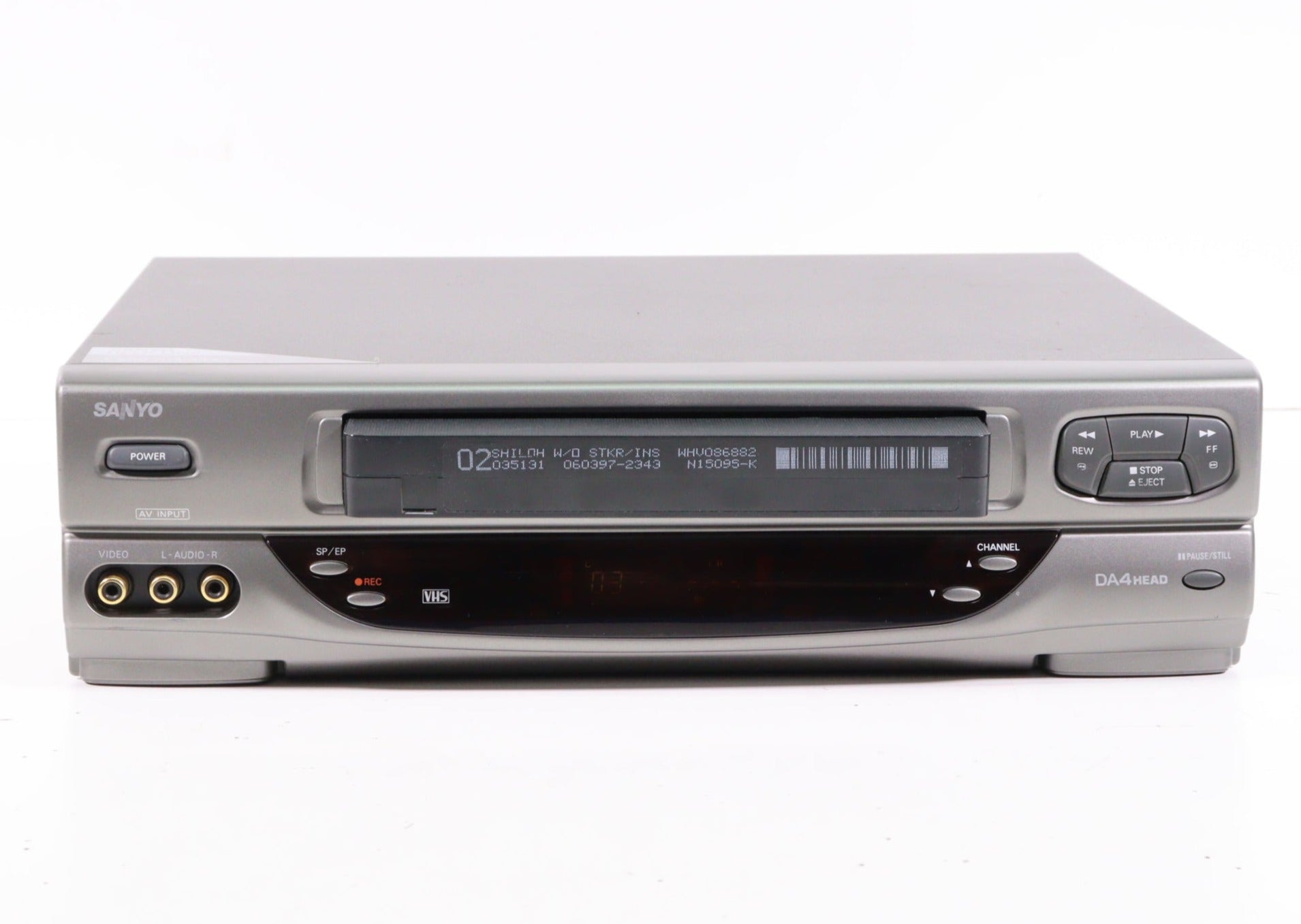 Sanyo VWM662 4 Head HiFi Stereo VCR Video Cassette Recorder
