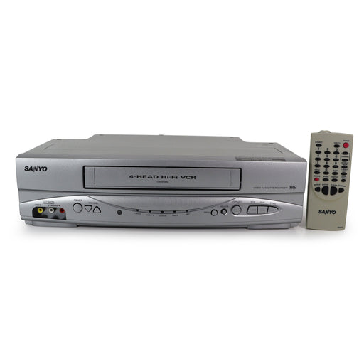 Sanyo VWM-950 VCR/VHS Player/Recorder Compact Lightweight System w/ HiFi Stereo (THE BEST BASIC VCR)-Electronics-SpenCertified-refurbished-vintage-electonics