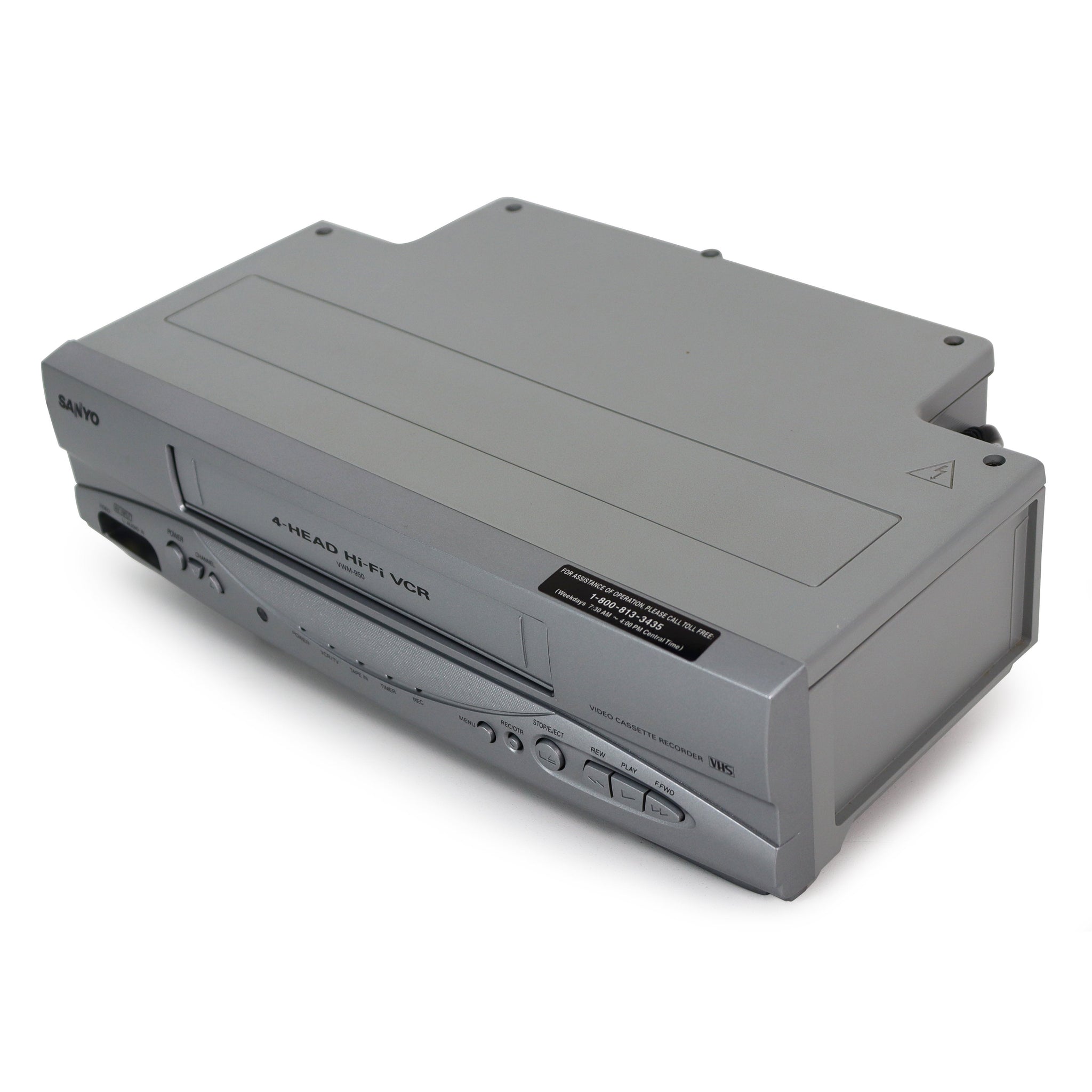 Sanyo VWM-950 VCR VHS Player Recorder Compact Lightweight System w/ Hi ...