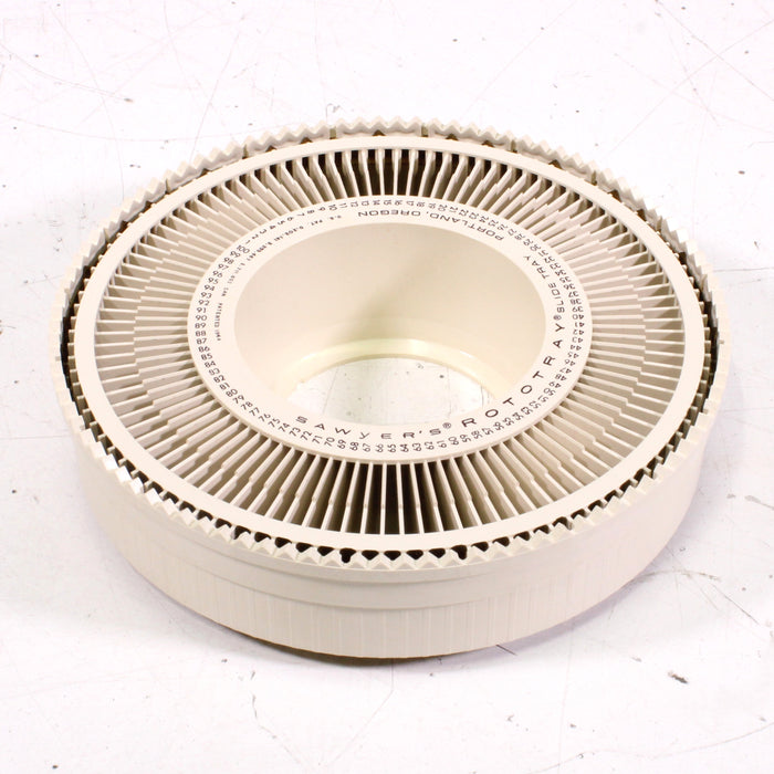 Sawyer's Rotary S-100 Slide Tray Holds 100 2x2 Slides for Vintage Projectors-Slide Tray-SpenCertified-vintage-refurbished-electronics