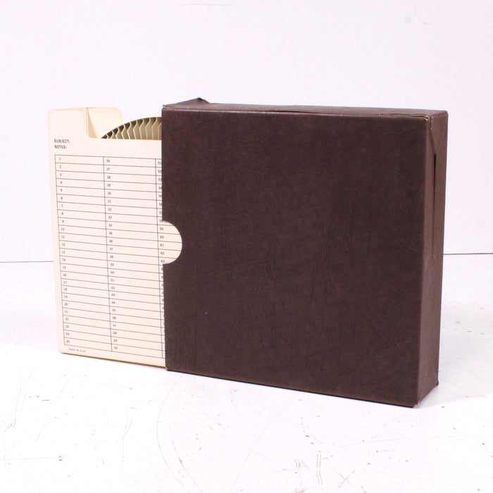 Sawyer's Rotary S-100 Slide Tray Holds 100 2x2 Slides for Vintage Projectors-Slide Tray-SpenCertified-vintage-refurbished-electronics