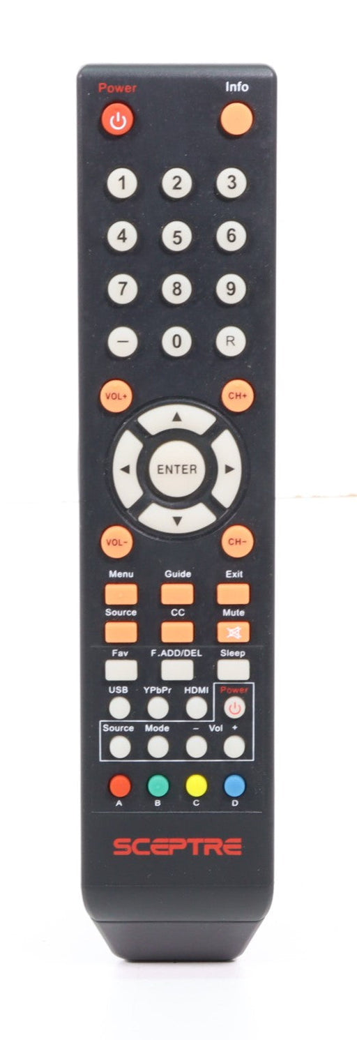 Sceptre X322BVREM Remote Control for TV C550CV-UMR and More-Remote Controls-SpenCertified-vintage-refurbished-electronics