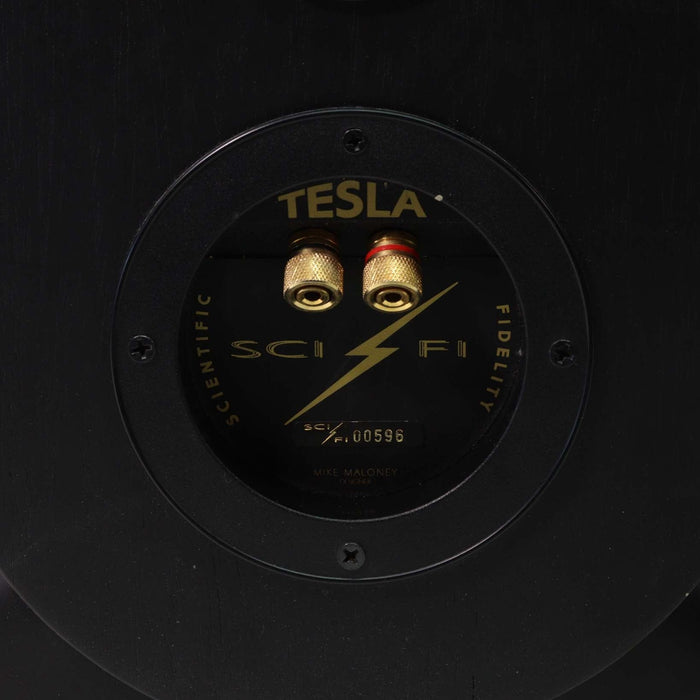 Scientific Fidelity Tesla Tower Speaker Loudspeaker Pair (AS IS) (One Woofer Bad)-Speakers-SpenCertified-vintage-refurbished-electronics