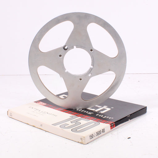 Scotch 150 10.5" Recording Tape Empty Metal Reel with Box-Reel-to-Reel Tape-SpenCertified-vintage-refurbished-electronics