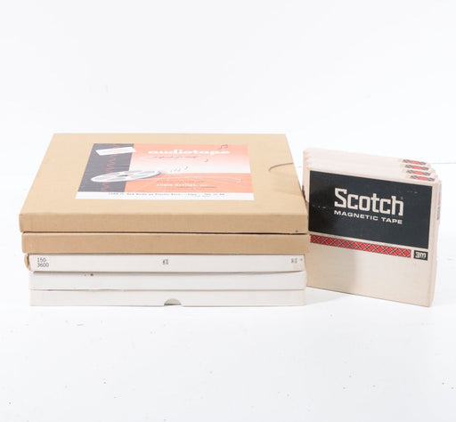 Scotch 3M Magnetic Tape Vintage Reel-to-Reel Recording Film Bundle-Reel-to-Reel Accessories-SpenCertified-vintage-refurbished-electronics