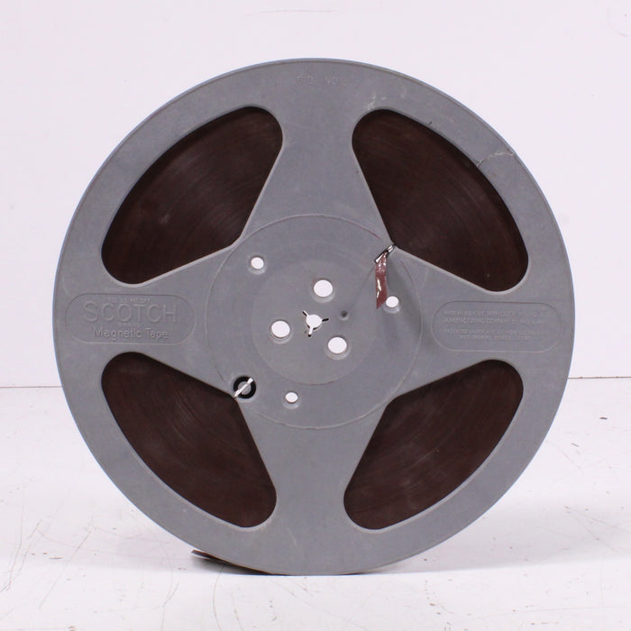 Scotch Magnetic 10.5" Metal Reel with Tape-Reel-to-Reel Tape-SpenCertified-vintage-refurbished-electronics