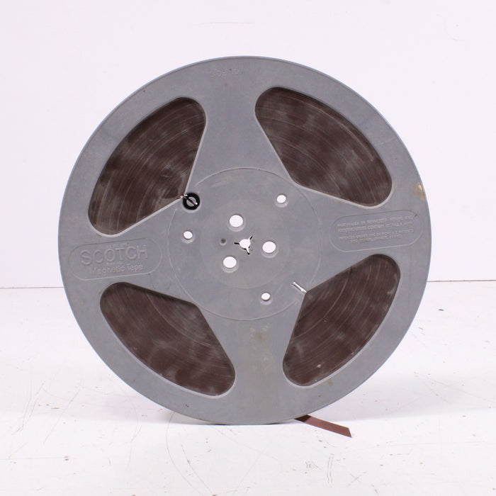 Scotch Magnetic 10.5" Metal Reel with Tape-Reel-to-Reel Tape-SpenCertified-vintage-refurbished-electronics