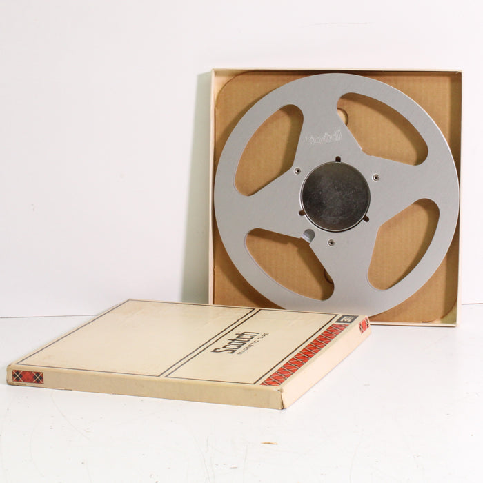 Scotch Magnetic Tape 10" Reel 1/4" Reel-to-Reel Audio Tape for Analog Recording-Reel-to-Reel Tape-SpenCertified-vintage-refurbished-electronics