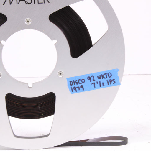 Scotch Master 10.5" Metal 1979 WKTI Disco 92 Recording, 7½ IPS Reel-to-Reel Tape-Reel-to-Reel Tape-SpenCertified-vintage-refurbished-electronics