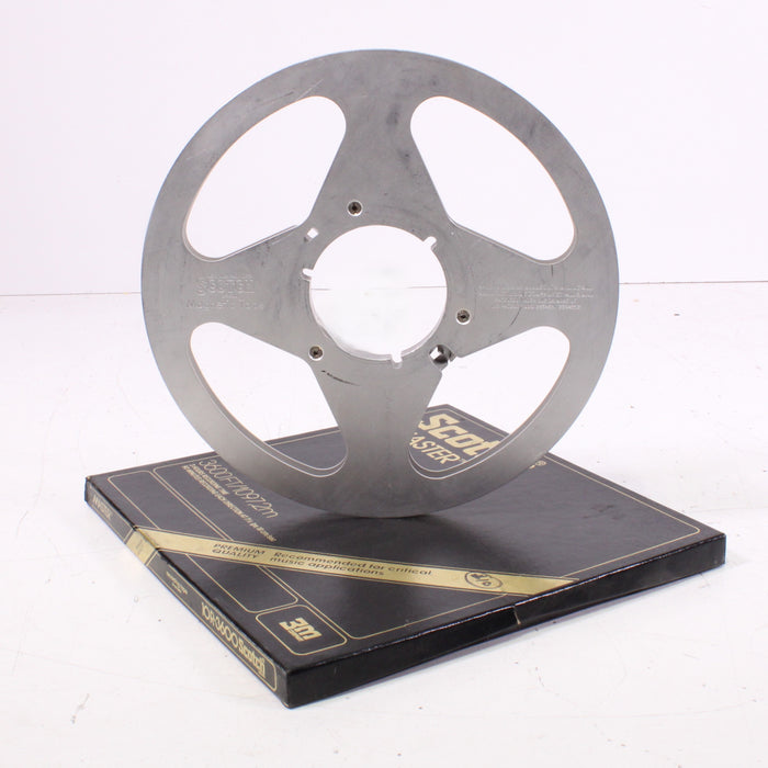 Scotch Master Recording Tape 10.5" Metal Reel with Box-Reel-to-Reel Tape-SpenCertified-vintage-refurbished-electronics