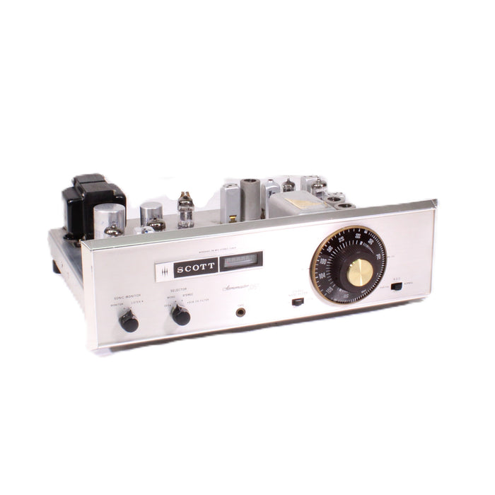 Scott Stereomaster 350-C FM MPX Stereo Tube Tuner Silver Face (No Cabinet)-Audio Amplifiers-SpenCertified-vintage-refurbished-electronics